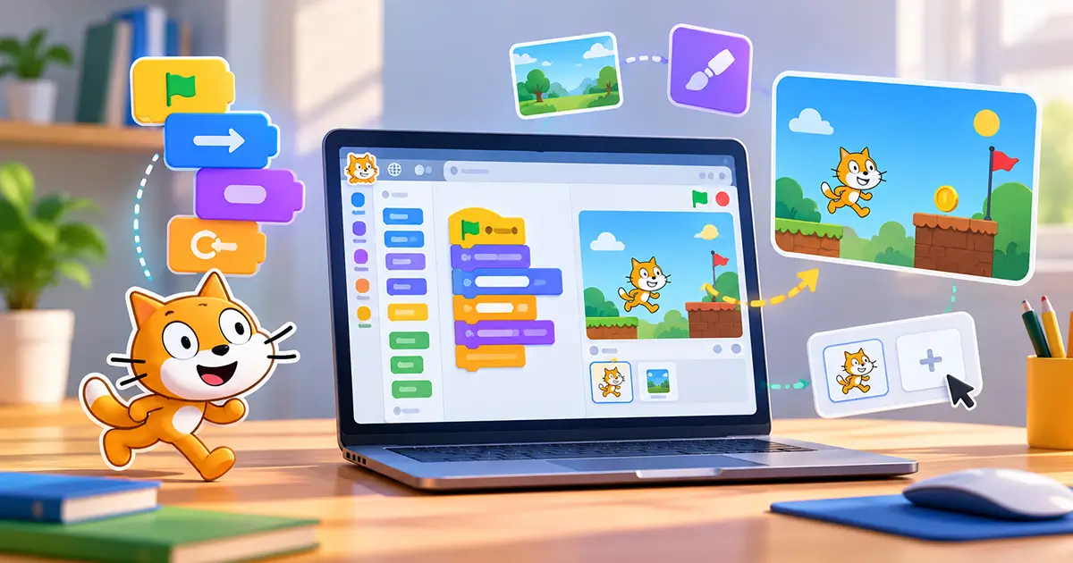 اسکرچ چیست؟ کاربردهای Scratch برای کودکان و مبتدی ها