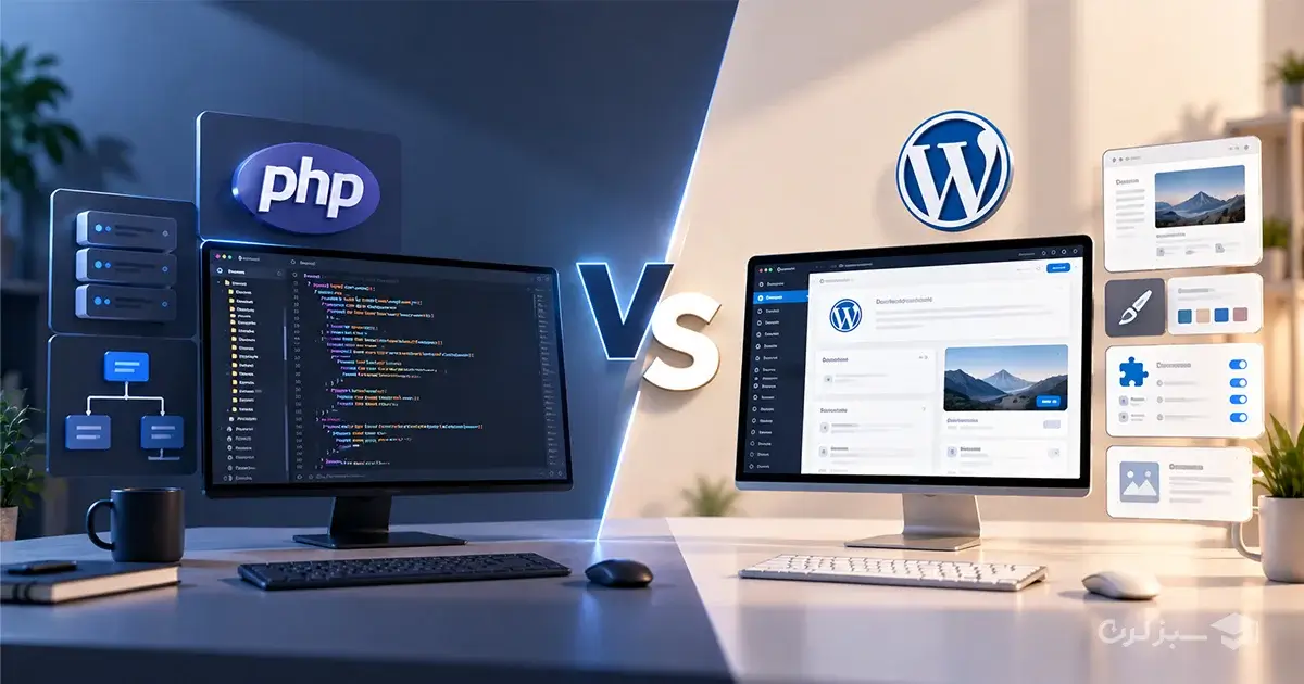 مقایسه کلی PHP و وردپرس برای طراحی سایت مقایسه کلی PHP و وردپرس برای طراحی سایت