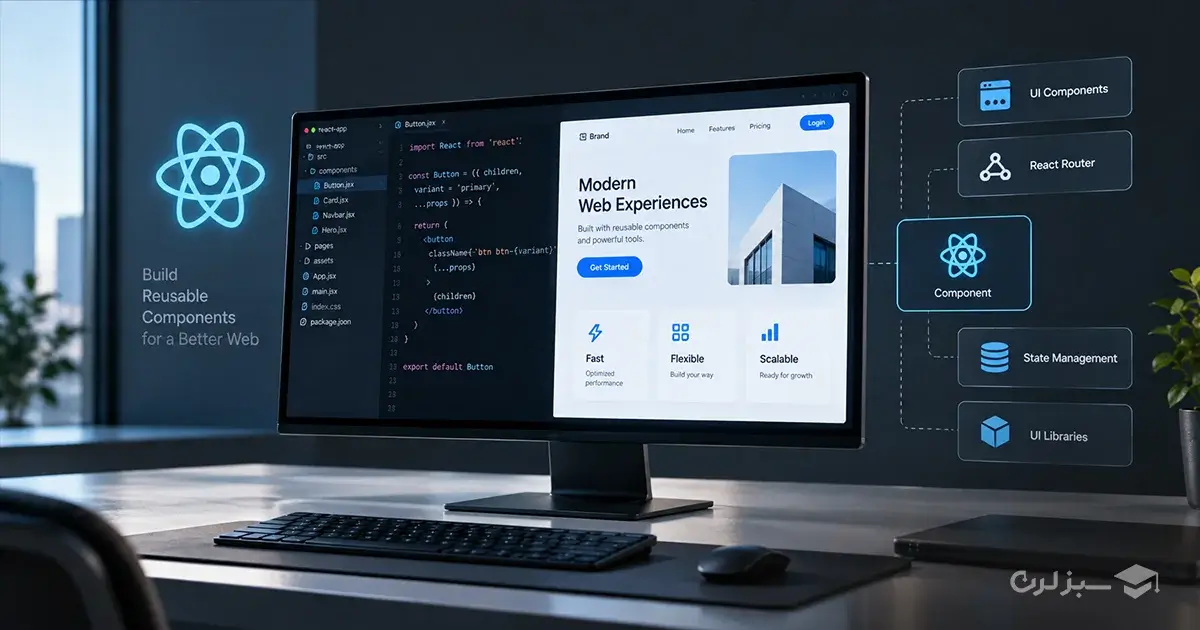 React؛ انتخابی انعطافپذیر برای رابطهای کاربری مدرن React؛ انتخابی انعطافپذیر برای رابطهای کاربری مدرن