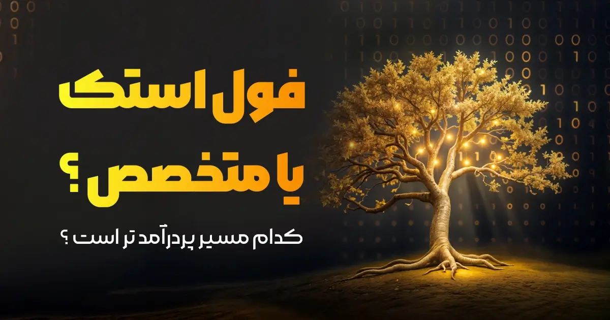 برنامه نویس فول‌ استک یا متخصص؟ کدام مسیر پردرآمدتر است؟