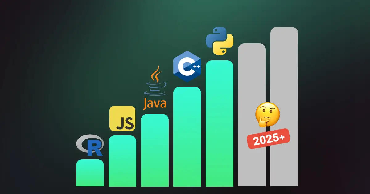 جدول رتبه بندی زبانهای برنامه نویسی در مارس ۲۰۲۵ (بر اساس شاخص TIOBE)