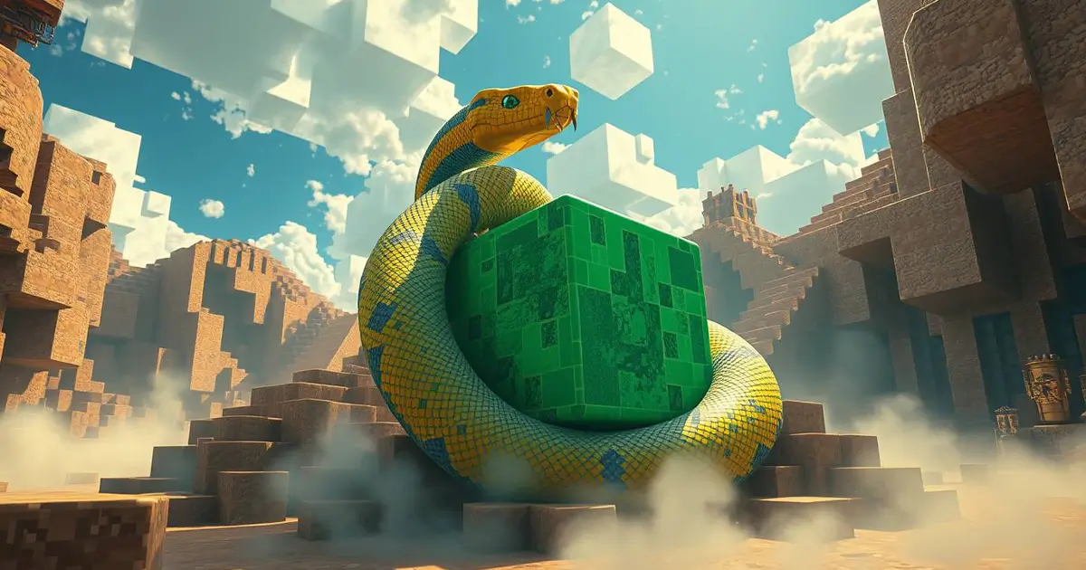 پایتون + ماینکرفت = یادگیری برنامه‌ نویسی با بازی! ( آموزش قدم‌ به‌ قدم )