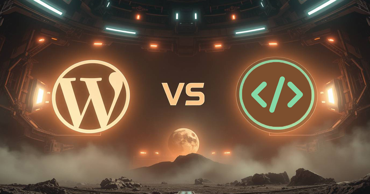 وردپرس یا سایت با کدنویسی اختصاصی؟ اگر تازه‌کاری، این مطلب نجاتت می‌ده!