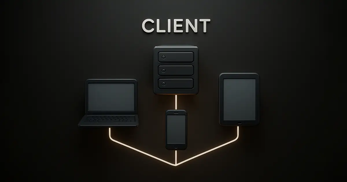 کلاینت چیست؟ نقش Client در شبکه و اینترنت