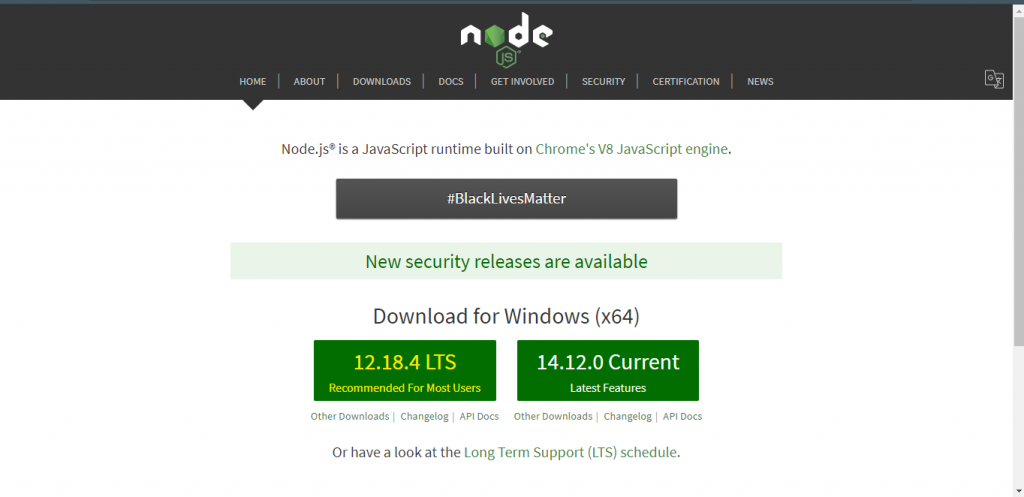 مرحله اول نصب ریکت جی اس : ابزار npm