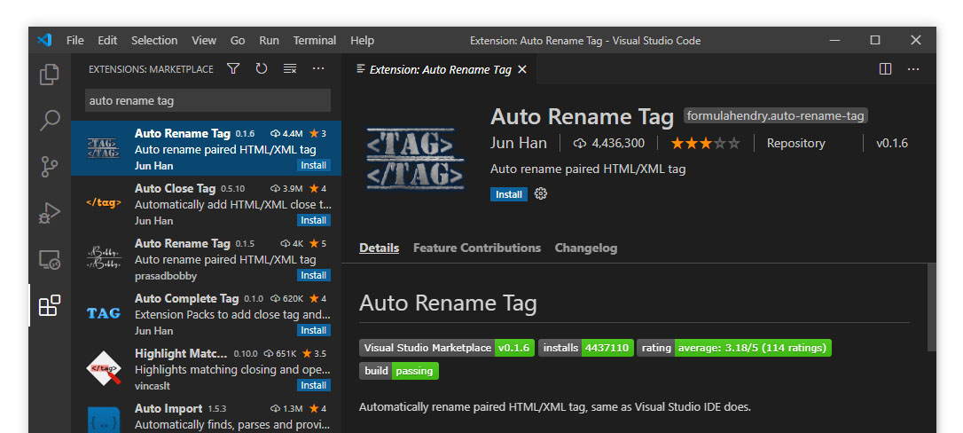 بهترین افزونه های VsCode