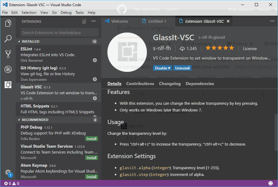 بهترین افزونه های VsCode