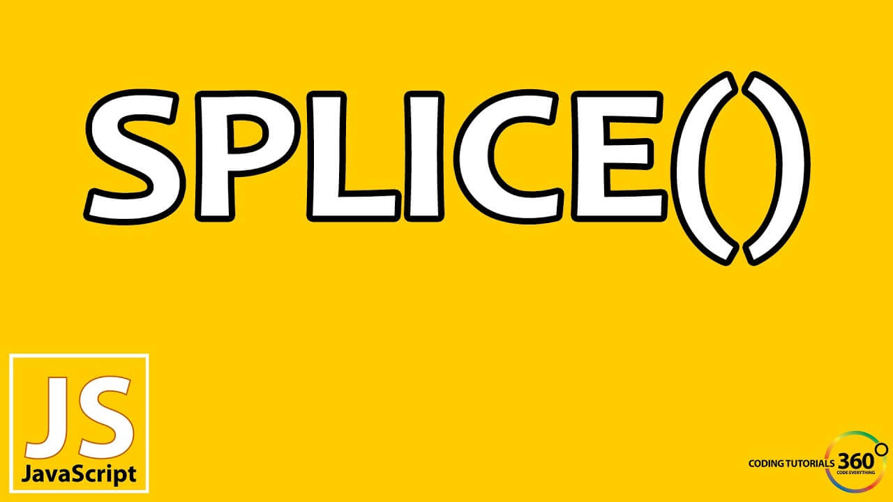 متد splice در جاوا اسکریپت